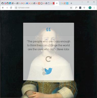 Random Quote Generator